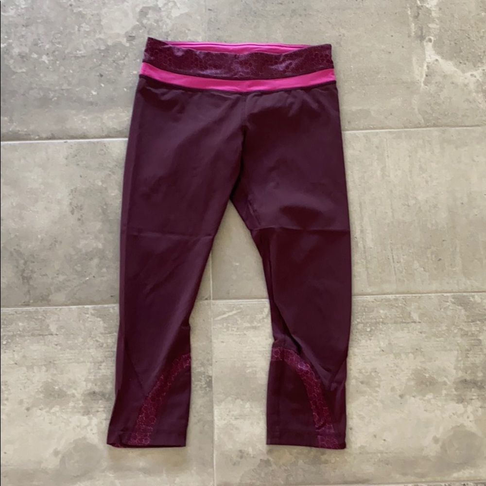 Lululemon cropped leggings